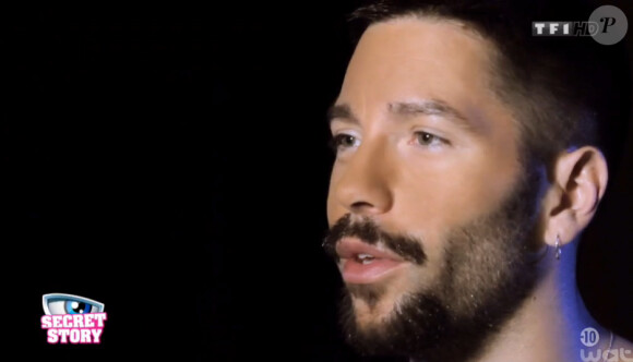 Steph, candidat de Secret Story 8, dans son portrait (Secret Story 8, le vendredi 18 juillet 2014.)