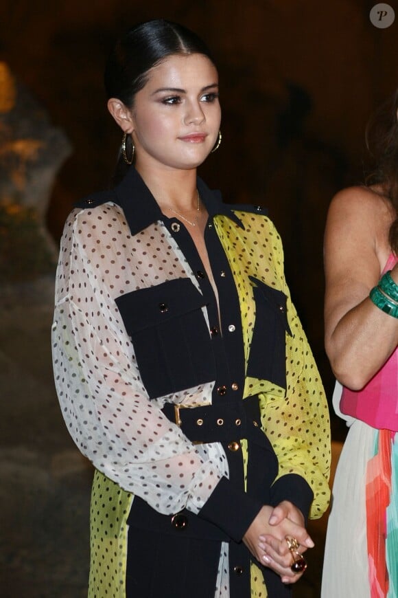 Selena Gomez en soirée lors du festival d'Ischia en Italie, le 18 juillet 2014.