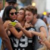 Selena Gomez se promène à Ischia, le samedi 19 juillet 2014.