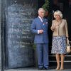 Le prince Charles et la duchesse Camilla étaient en visite à Edimbourg, en Ecosse, le 21 juillet 2014