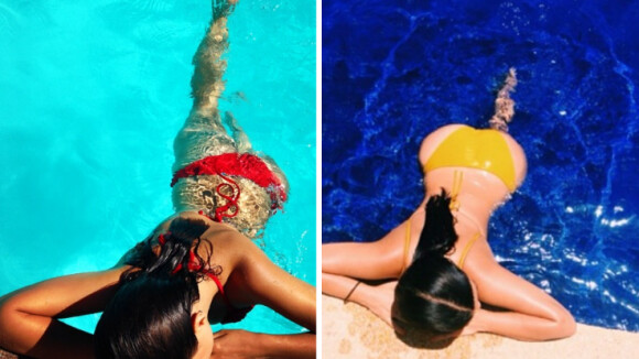 Emily Ratajkowski vs Kim Kardashian : Combat de bombes dans la piscine