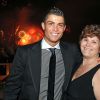 Cristiano Ronaldo avec sa mère à Funchal, le 31 décembre 2008. 