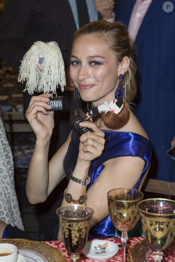Beatrice Borromeo lors du dîner "Convivio 2014" à Milan, le 12 juin 2014.