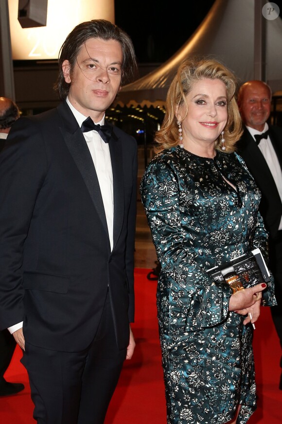 Benjamin Biolay et Catherine Deneuve - Festival du film de Cannes 2014