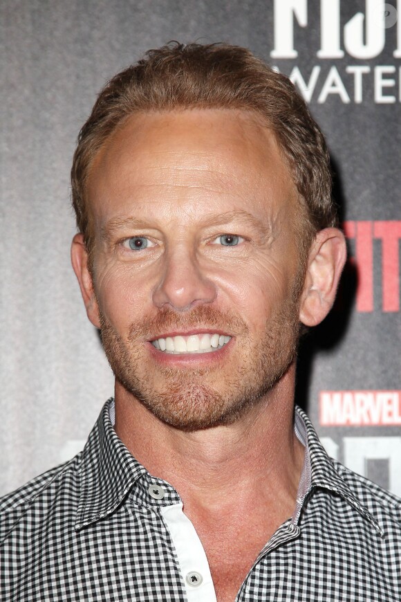 Ian Ziering à la première de Guardians Of The Galaxy à New York le 29 juillet 2014.