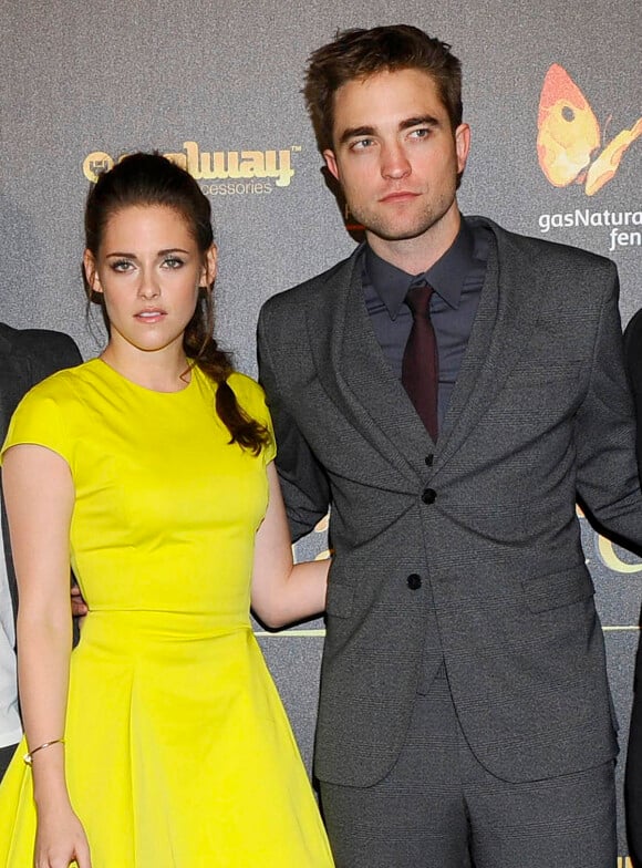 Kristen Stewart et Robert Pattinson - Avant-Premiere du film Twilight "Révélation 2" à Madrid, le 15 novembre 2012. 