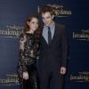 Kristen Stewart et Robert Pattinson - Avant-Premiere du film Twilight "Révélation" à Londres, le 14 novembre 2012. 