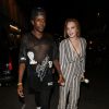 Lindsay Lohan et Vas J Morgan quittent un club de Londres le 31 juillet 2014