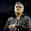 Morrissey en concert au Festival de musique de Glastonbury, le 24 juin 2011.