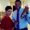 Nicole Murphy et Michael Strahan. Mai 2014.