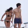 Michelle Rodriguez et Zac Efron sont avec des amis en vacances à Ibiza, le 2 août 2014.
