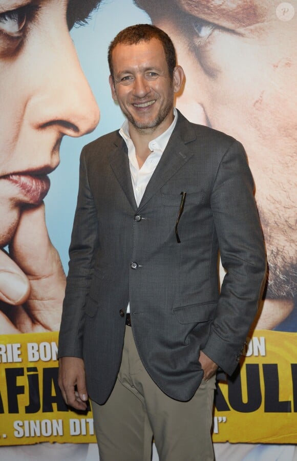Dany Boon lors de la première du film " Eyjafjallajokull" à l'UGC Bercy à Paris, le 30 septembre 2013.
