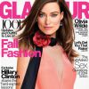 Couverture du magazine Glamour avec Olivia Wilde (numéro de septembre, en kiosques dès le 12 août).