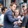 Chris Pratt à New York le 29 juillet 2014.