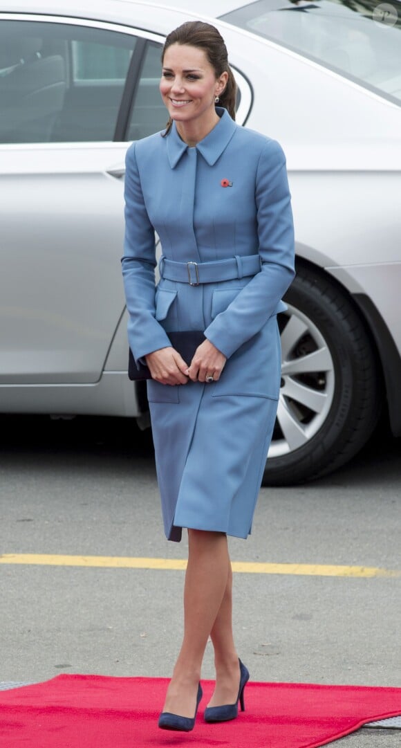 La duchesse de Cambridge Kate Middleton à Blenheim en Nouvelle-Zélande, le 10 avril 2014.