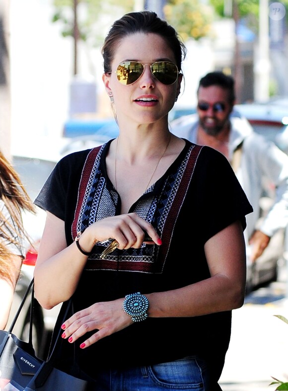 Sophia Bush dans les rues de West Hollywood, Los Angeles, le 19 juin 2014.