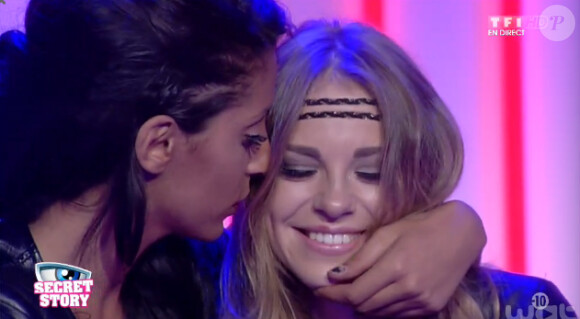 Julie retrouve son mari dans la quotidienne de Secret Story 8, sur TF1, le vendredi 8 aout 2014