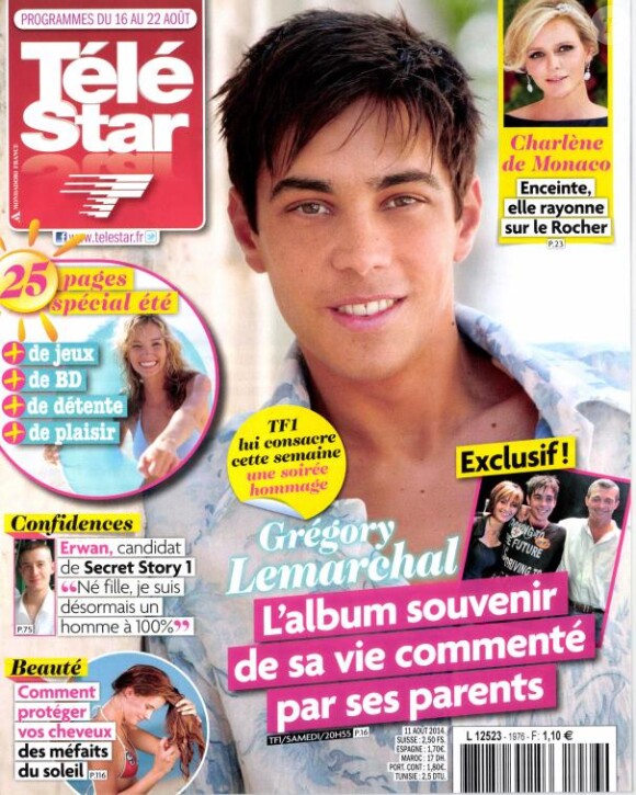 Télé Star (édition du lundi 11 août 2014.)