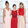 Katie Holmes, Odeya Rush, Taylor Swift - Avant-première du film "The Giver" à New York, le 11 août 2014.