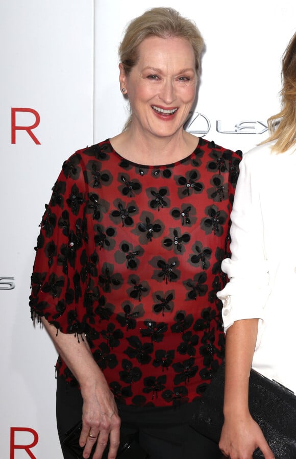 Meryl Streep - Avant-première du film "The Giver" à New York, le 11 août 2014.