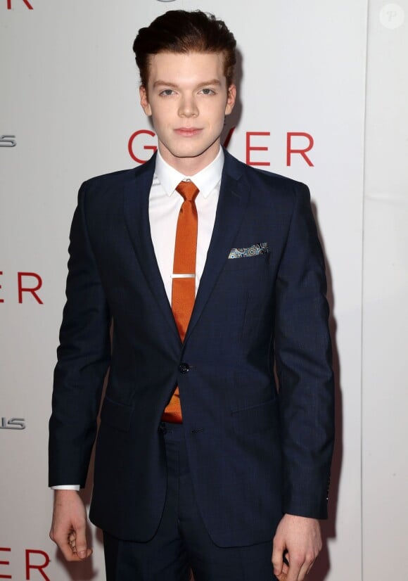 Cameron Monaghan - Avant-première du film "The Giver" à New York, le 11 août 2014.