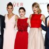 Brenton Thwaites, Katie Holmes, Odeya Rush, Taylor Swift - Avant-première du film "The Giver" à New York, le 11 août 2014.