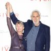 Lois Lowry et Phillip Noyce - Avant-première du film "The Giver" à New York, le 11 août 2014.
