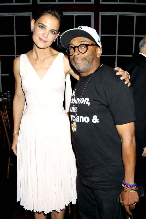 Katie Holmes, Spike Lee - After party après l'avant-première du film "The Giver" à New York, le 11 août 2014.