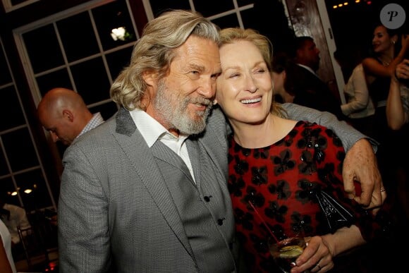 Jeff Bridges, Meryl Streep - After party après l'avant-première du film "The Giver" à New York, le 11 août 2014.