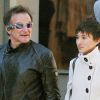 Robin Williams se promenant avec sa fille Zelda à New York le 17 novembre 2005