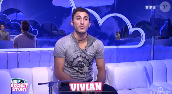 Vivian dans la quotidienne de Secret Story 8 le mardi 12 août 2014, sur TF1