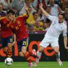 Franck Ribéry lors du match Espagne-France en quart de finale de l'Euro 2012. Donetsk, juin 2012.