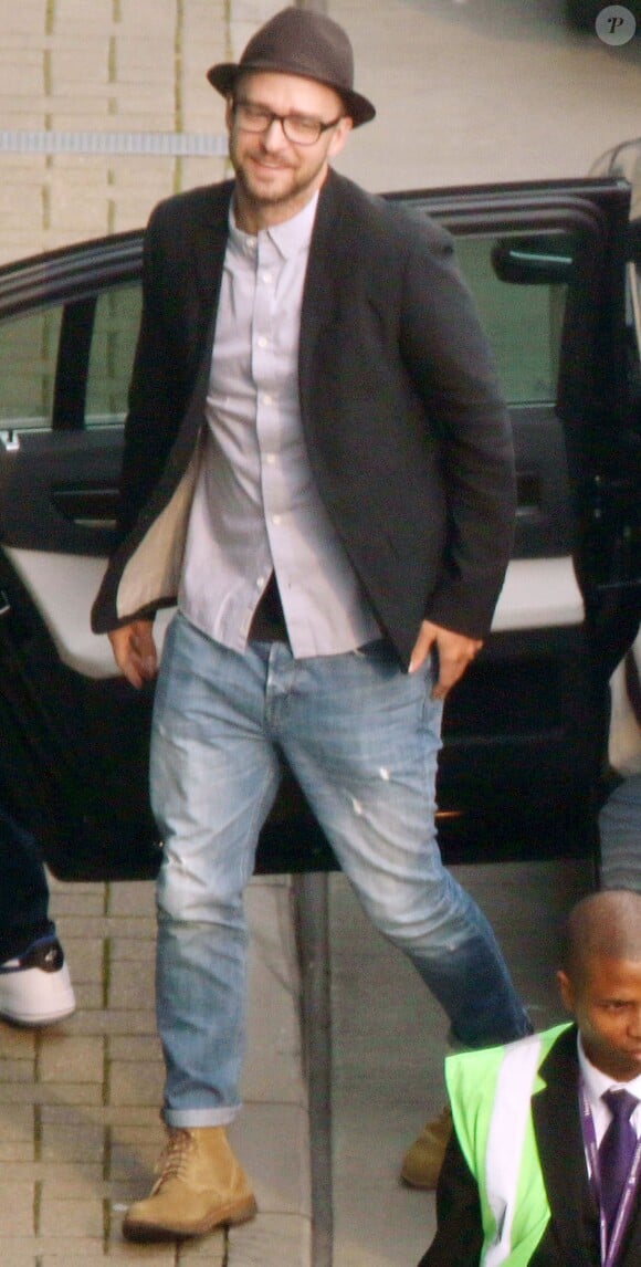 Justin Timberlake à Londres, le 27 mars 2014.