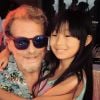 De vacances à Saint-Barth', le clan Hallyday a célébré comme il se doit les 10 ans de Jade et les 6 ans de Joy à l'occasion d'une petite fête sur le thème hawaïen dont Laeticia Hallyday a partagé quelques souvenirs sur son profil Instagram, le 5 août 2014.