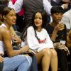 Rihanna au match de basketball caritatif RN Summer Classic au Barclays Center. Brooklyn, le 21 août 2014.