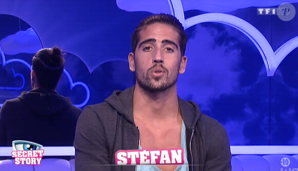 Stéfan se confie sur son attachement pour Jessica - Episode de "Secret Story 8" sur TF1. Le 22 août 2014.
