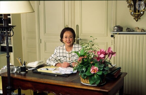 Ménie Grégoire en 1990.