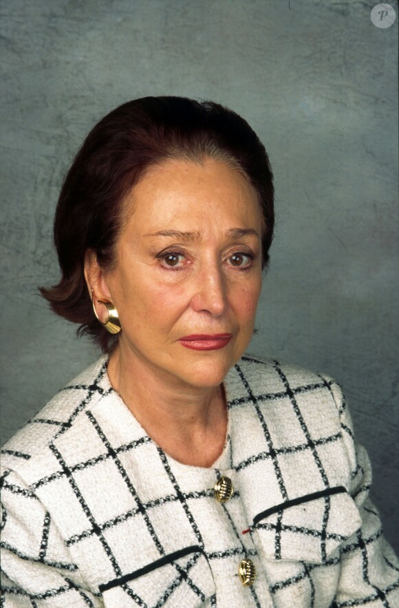 Ménie Grégoire en 1990.