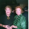 La baronne Philippine de Rothschild et Nadine de Rothschild en 2000.