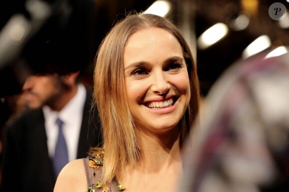 Natalie Portman à Paris le 23 octobre 2013.