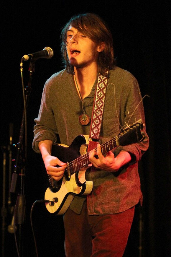 Falconer Downey, lors d'un concert au Viper Room de West Hollywood, le 22 avril 2012