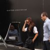 Victoria Beckham a visité sa boutique qui ouvrira prochainement sur Dover Street à Londres, le 29 août 2014