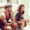 Tal dans les coulisses de Plus belle la vie, le 29 juillet 2014.