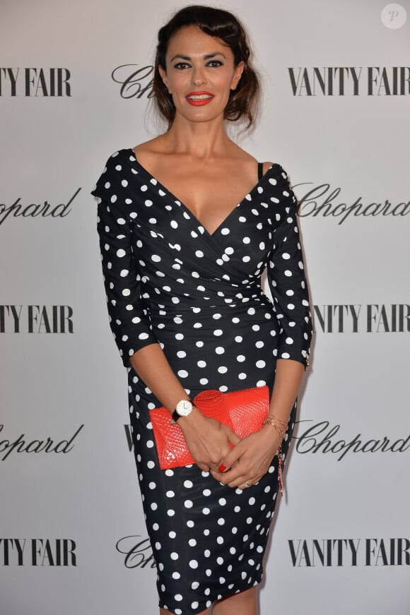 Maria Grazia Cucinotta - Soirée Vanity Fair et Chopard lors du 71e festival international du film de Venise, le 31 août 2014