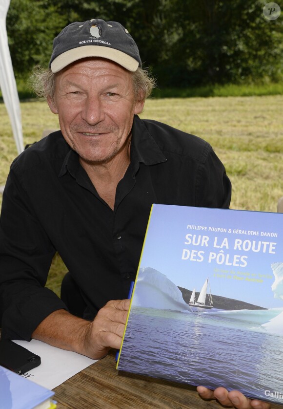 Philippe Poupon - 19ème édition de "La Forêt des livres" à Chanceaux-près-Loches, le 31 août 2014.