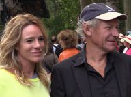 Géraldine Danon et Jean-Pierre Marielle détendus en Forêt avec leurs moitiés