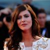 Fabuleuse Anna Mouglalis sur le tapis rouge du film "Il giovane favoloso" lors du 71e festival international du film de Venise, le 1er septembre 2014.