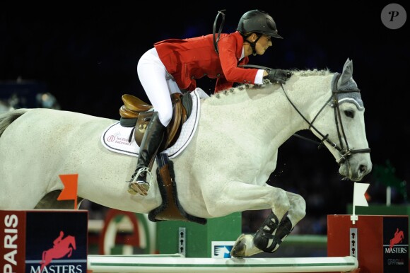 Pénélope Leprévost lors du Grand Prix GUcci au Gucci Masters de Villepinte, le 2 décembre 2011