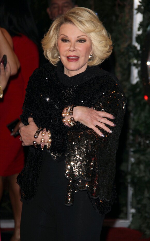 Joan Rivers lors de la soirée QVC Red Carpet Style à Los Angeles, le 22 février 2013