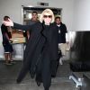 Joan Rivers à l'aéroport LAX de Los Angeles le 18 avril 2012